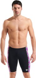 Men's Floral Black/Multicolor Jammer Arena