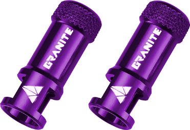 Juicy Nipple Valve Caps Purple