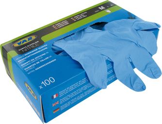 VAR Box mit 100 Nitril-Handschuhen