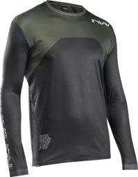 Northwave Sharp Long Sleeve Jersey Black/Green S
