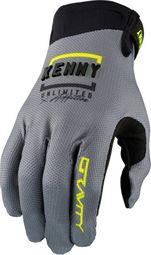 Kenny Gravity Lange Handschoenen Grijs / Fluo Geel