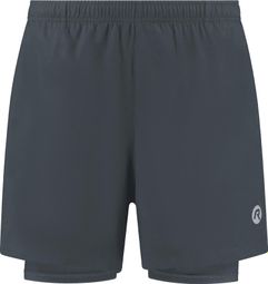 Short 2-en-1 Rogelli Essential Noir Homme