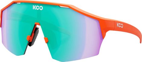 Koo Alibi oranje mat/groene spiegelbril