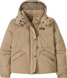 Doudoune Patagonia Downdrift Beige Femme