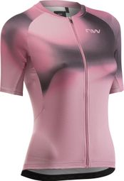 Northwave Force Evo damesfietsshirt met korte mouwen, roze