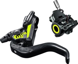 Magura MT8 SL Schijfrem voor of achter Flat Mount (zonder schijf) Zwart/Geel