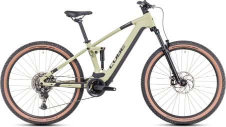 Cube Stereo Hybrid 120 One 750 Electric Full Suspension MTB Shimano Cues 10S 750 Wh 27.5'' Olive Green 2024