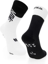 Chaussettes Vertical Montain Boost Your Run Blanc