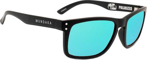 Lunettes Mundaka POZZ Noir Mat / CX Revo Polarisé Cat.3 Vert