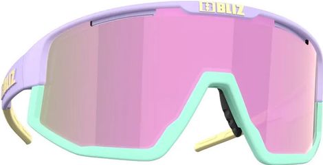 Occhiali Bliz Fusion bianco/rosa pastello