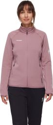 Chaqueta polar Mammut Aconcagua para mujer Morado