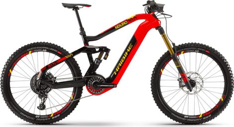 Producto Reacondicionado - BTT Eléctrica Todo-Suspensión Haibike Nduro 10.0 Sram EX1 8V 27.5' 630Wh Roja 2019