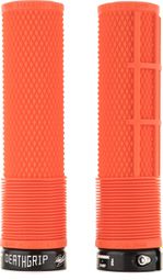 DMR DeathGrip Flangeless Orange Grips