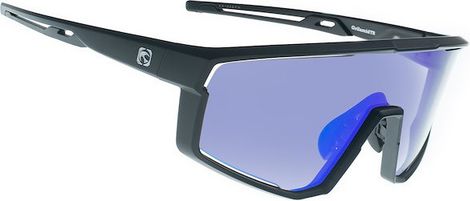Lunettes Mundaka AKILA Noir Mat / CX Full Revo Photochromic Cat.1-3 Bleu