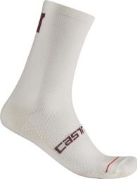 Castelli Como Thermal 15 Socken Weiß Frau