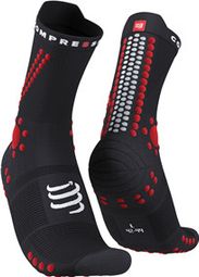 Coppia di calzini Compressport Pro Racing v4.0 Trail Nero / Rosso