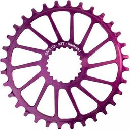 Plateau Shift Up violet (Shimano Super boost)