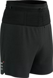 Compressport Trail Overshort Schwarz