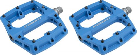 Insight Nylon Flat Pedals Blue