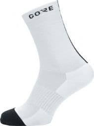 Unisex Gore Wear Thermo Socken Weiß/Schwarz