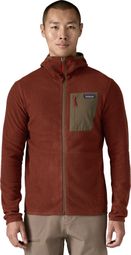 Polaire à Capuche Patagonia R1 Air Full-Zip Hoody Rouge Homme