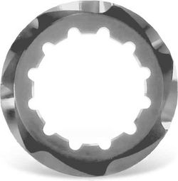 Écrou Centerlock Garbaruk pour Corps de Roue Libre Shimano HG Argent