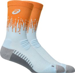 Chaussettes Asics Performance Run Crew Orange/Bleu
