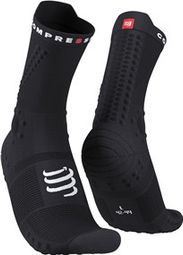 Paar Compressport Pro Racing Socks v4.0 Trail Black