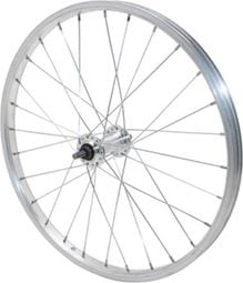 ROUE VTT 20  AVANT ALU MOY ALU AXE PLEIN (VENDU AVEC ECROU 9X100)