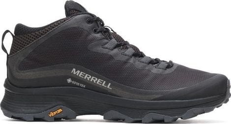 Chaussures de Randonnée Merrell Moab Speed Mid Gore-Tex Noir