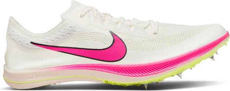 Nike ZoomX Dragonfly Bianco Rosa Giallo Unisex Scarpe da atletica leggera