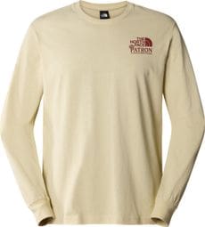 The North Face Nature Long Sleeve T-Shirt Beige