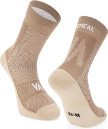 Chaussettes Vertical Mountain High Double-Layer Marron