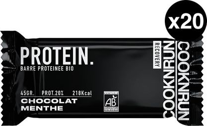 Barre protéinée Chocolat Menthe x20