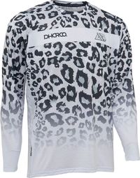 Dharco Long Sleeve Jersey Signed Amaury Pierron Leopard White