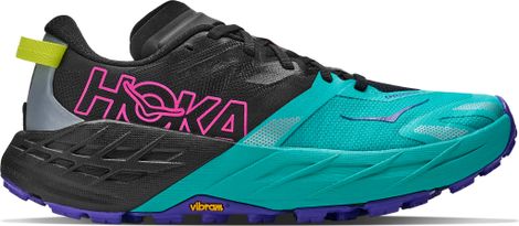 Scarpe da trail Hoka Speedgoat 7 verde/nero da donna