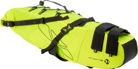 M Wave Rough Ride L 11L Satteltasche Neongelb