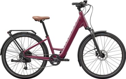 Vélo de Ville Électrique Cannondale Mavaro Neo SL 2 Low Step Thru MicroShift 7V 360 Wh 27.5'' Rouge Cerise