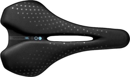 Selle San Marco Bioaktive Sportive Open Fit Gel Suede Noir