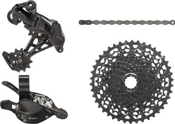 Grupo Mini SRAM NX 11S (sin bielas) Negro