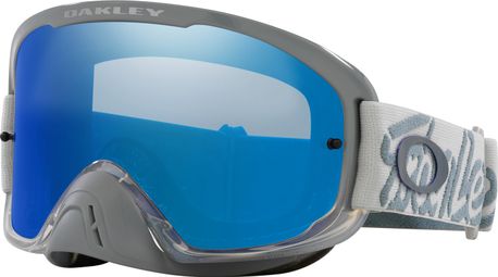 Máscara Oakley O-Frame 2.0 PRO MX Troy Lee Designs Tactical Grey / Black Ice Iridium / Ref: OO7115-51