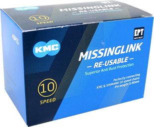 KMC Maillon Manquant 10 Vitesse Argent (40 Pcs)