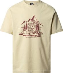 T-Shirt Manches Courtes The North Face Nature Beige