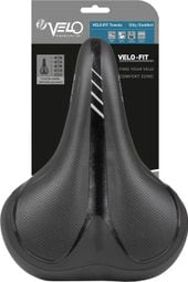 Selle velo-fit townie xxl noir 267 x 238 mm