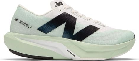 Zapatillas de running New Balance FuelCell Rebel v4 Verde/Blanco para mujer