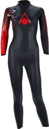 Aquasphere Racer V3 Womens Neoprene Suit Black / Red