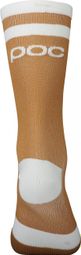 Chaussettes POC Lure MTB Long Marron / Blanc