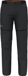 Salewa Pedroc 2 2/1 Pantalón Convertible Mujer Negro