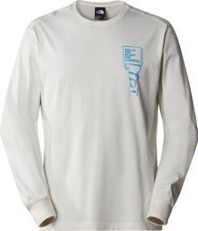 The North Face Outdoor Graphic Langarmshirt Weiß