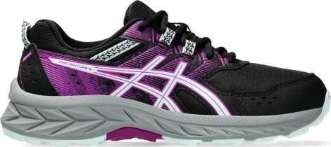 Asics Gel-Venture 9 GS Trailrunning-Schuh Schwarz/Pink/Blau Kinder